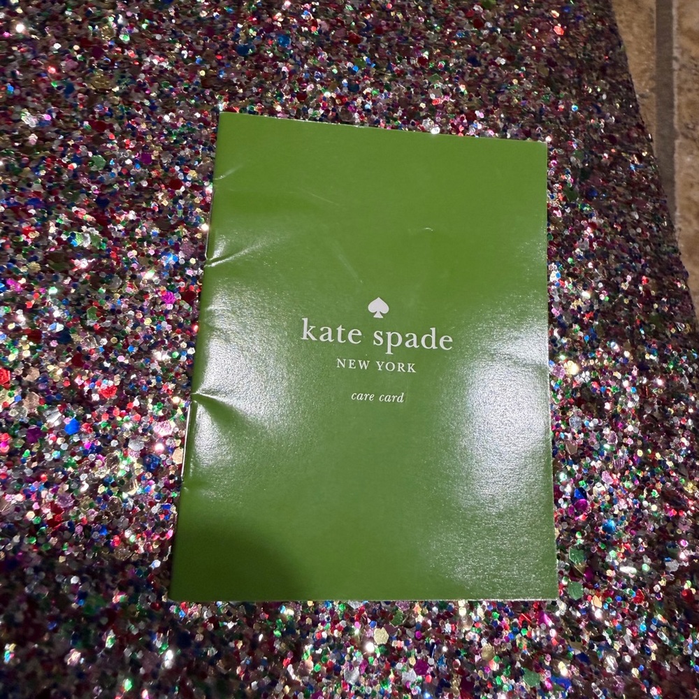 Kate Spade Sparkling Multicolor zipper pouch
